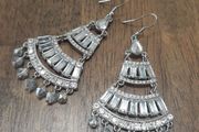 Quality Diamonte Tiered Earrings