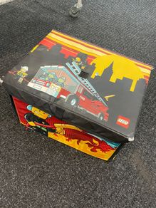Lego City Fireman Playmat Zipbin Storage 2009