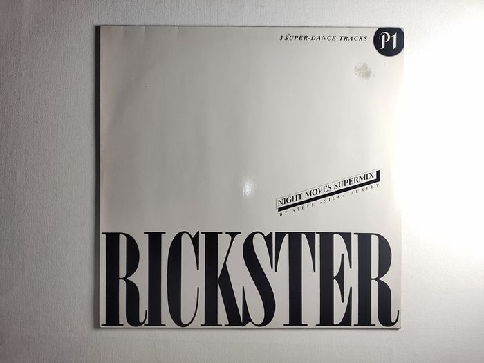 Rickster - Night Moves - P1 Records - GERMAN Pressing! Absolutely CLASS Late 80s US Deep VOCAL Acid HOUSE Banger!