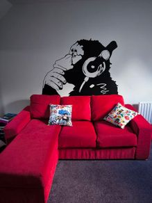L-shaped couch/ sofa bed
