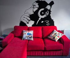 L-shaped couch/ sofa bed