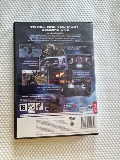 Terminator 3 The Redemption PlayStation2 Ps2 Games Original
