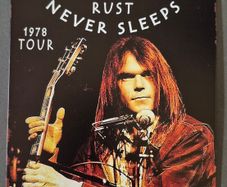 Vintage Style  Metal Sign. Neil young and crazy horse.