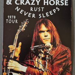 Vintage Style  Metal Sign. Neil young and crazy horse.
