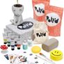 Home Air-Dry Clay Pottery Kit for Beginners, Pottery Kit for Adults. Kit Includes: Air-Dry Clay, Tools, Paints, Brushes, Sealant, How-to-Guide, Air Drying Clay Kit, Gift - Pastel Paints MULTIPLE COLOURS AVAILABLE (FREE POSTAGE) Image 3