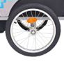 Free Delivery - Kids Bicycle Trailer Grey and Blue Image 4