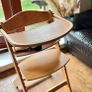 Kinderkraft ENOCK 3-in-1 Wooden Highchair Natural Image 4