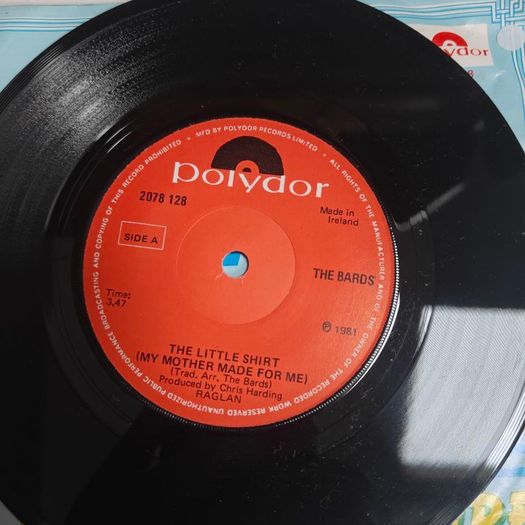 The Bards, The Little Shirt 7" Irish Folk Trad