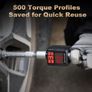 Digital Torque Adapter, 1/2 Inch 10-210 N.m Torque Adapter Image 4