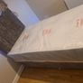 Singe bed with mattress Image 3