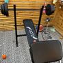 Weight bench and weights. Image 3