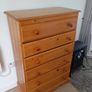 pine chest of drawers Image 7
