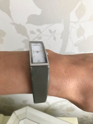 Armani watch with additional replacement strap