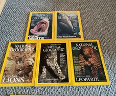 National Geographic Magazines + Books