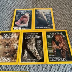 National Geographic Magazines + Books