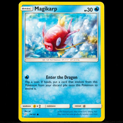 Magikarp 29/181 Common Team Up Sun and Moon Pokemon Card