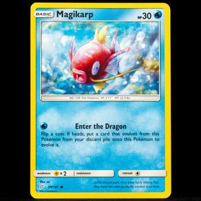 Magikarp 29/181 Common Team Up Sun and Moon Pokemon Card