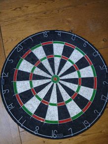 solid 18" dartboard