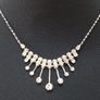 Vintage Diamonte Necklace Image 3