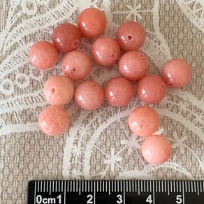 Beads jewellery making crafts pink crystal