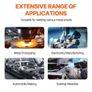 Portable Spot Welder, 4mm Thick Spot Welder Machine with 8.1KVA Input Capacity, 4200A Electric Metal Sheet Welding Machine Handheld Welding Tip Gun Image 4