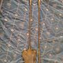 Brass Fireplace Set Art Nouveau Style Image 5