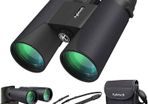High Power Binoculars, Kylietech 12x42 Binocular for Adults with BAK4 Prism, FMC Lens, Fogproof & Waterproof Great for Bird Watching Travel Stargazing Hunting Concerts (Smartphone Adapter Included)