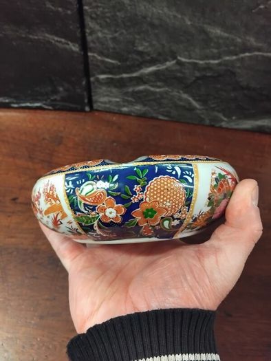 imari ceramic ashtray