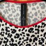 Jane Lushka Animal Print Midi Dress Size UK12 Drawstring Waist Image 3