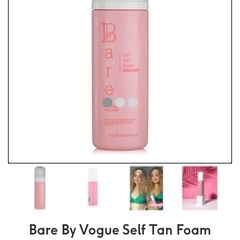 Bare by Vogue Williams Self Tan Foam Medium 150ml