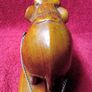 Vintage Handcarved Wooden Elephant Image 7