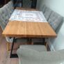 Grey dining room chairs Image 2
