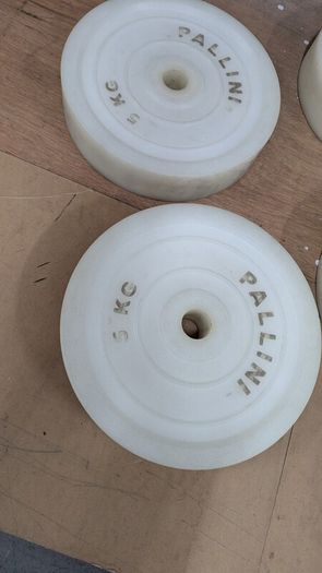 Pallini 5kg Bumper plates