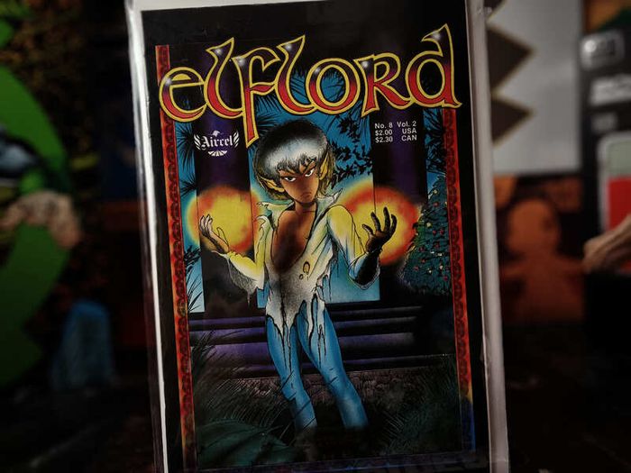 Elflord ! Issue #8 ! Fantasy ! Copper Age Comic from 1987 ! by Aircel Publishing !