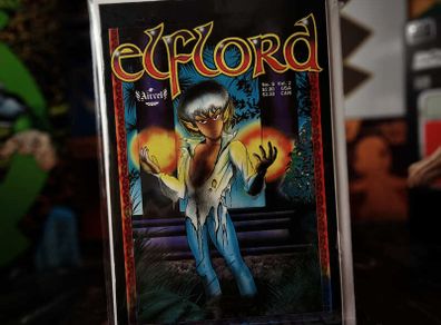 Elflord ! Issue #8 ! Fantasy ! Copper Age Comic from 1987 ! by Aircel Publishing !