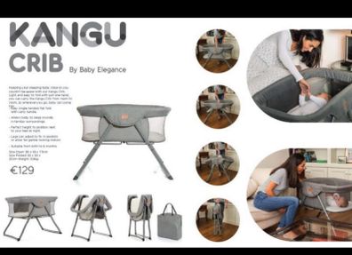 Baby Elegance Kangu Foldable Crib