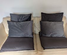 set of cushions x 6
