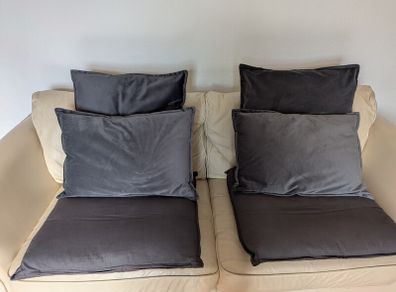 set of cushions x 6