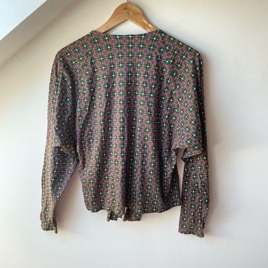 VTG Kenzo Wrap Blouse