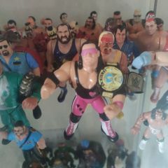 Brett Hart Pink 9052 (Vintage WWF WWE, Hasbro)