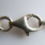 Vintage Italy  925 Sterling Silver 1.9mm Tinsel Chain Necklace Length 20" - 2,9g Image 9