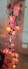 Pink Butterfly Fairy String Lights
