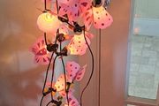 Pink Butterfly Fairy String Lights