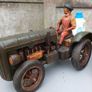 Large Vintage Tractor & Fire Truck Image 8