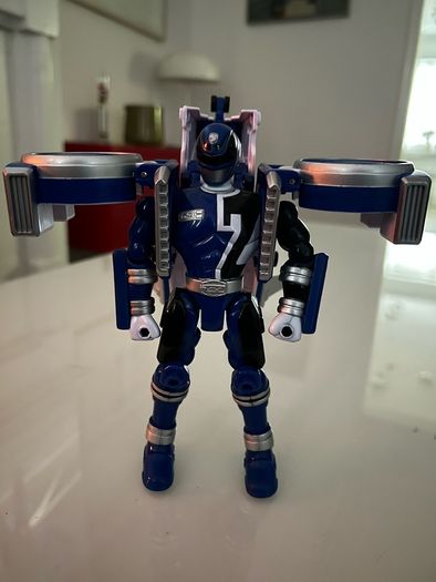 Bandai 2004: Power Rangers SPD Blue Delta Morphin Power Ranger
