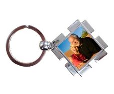 Personalised keyring jigsaw piece