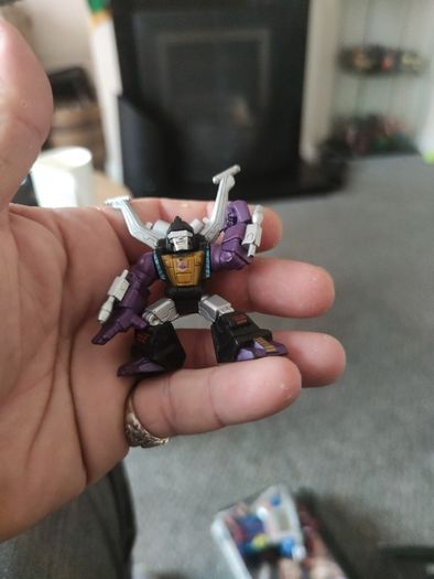 Transformers Robot Heroes G1 Shrapnel Figure Insecticon Decepticon Classic Rare