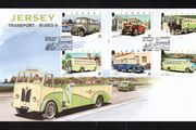 2008 Jersey Jersey Transport (3rd series). Coaches Commemorative Stamps First Day Cover (FDC)