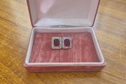 Vintage red earrings