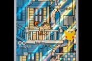 Meowth 144/128 Illustration Holo Rare 30th Celebration Anniversary Pokemon Card AR